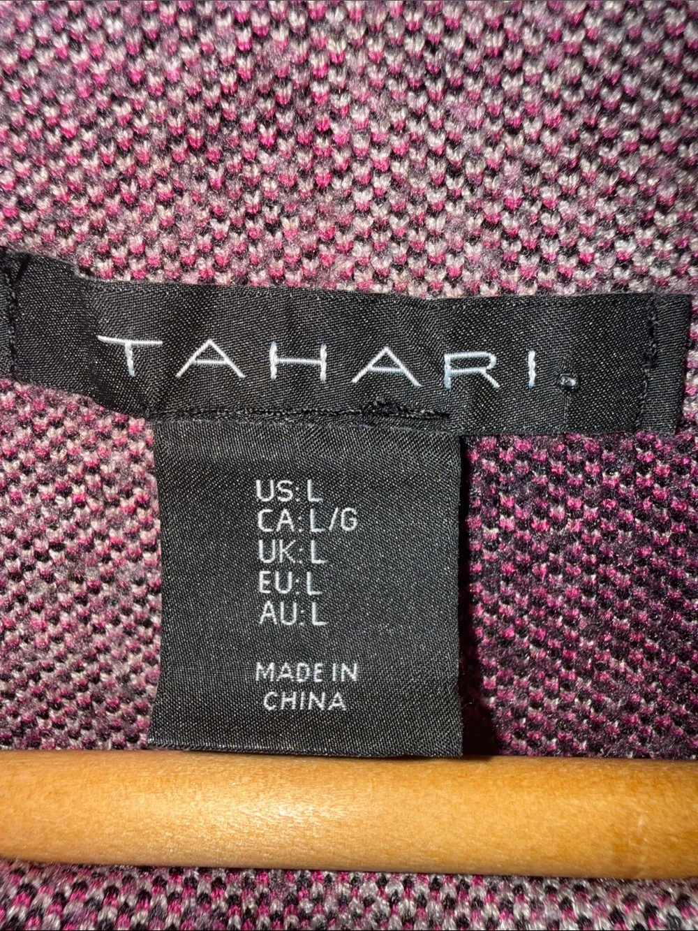 Tahari Mock Neck Vibrant Plaid Sweater - Picture 8 of 10